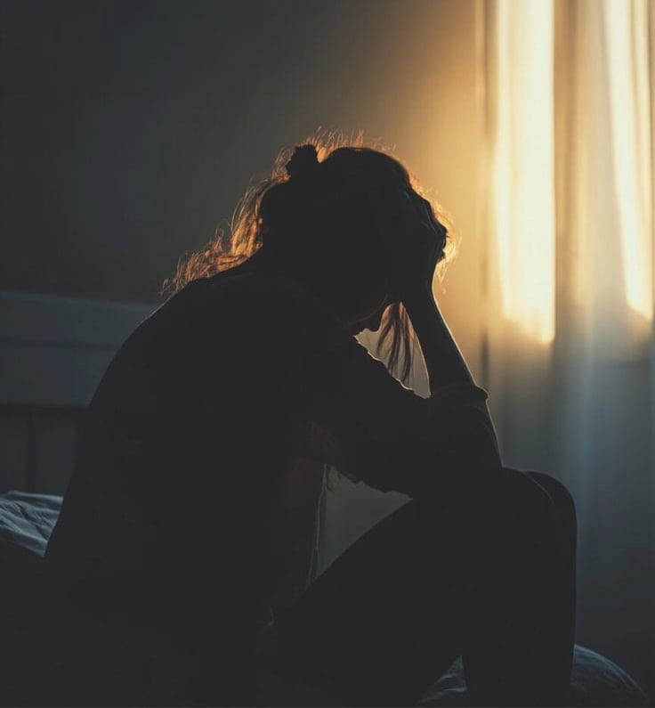 HPV positivo: o que significa e como lidar com esse diagnóstico? 2 Mulher sofrendo ao descobrir HPV positivo. O que fazer?